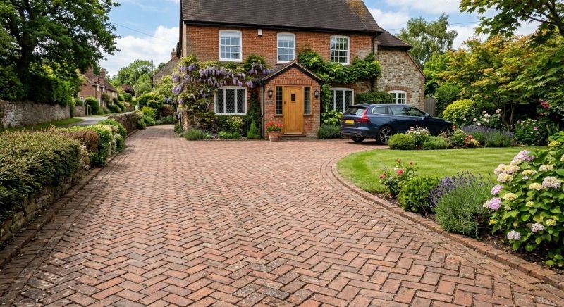 Brick Driveway Installation in Nashua, NH