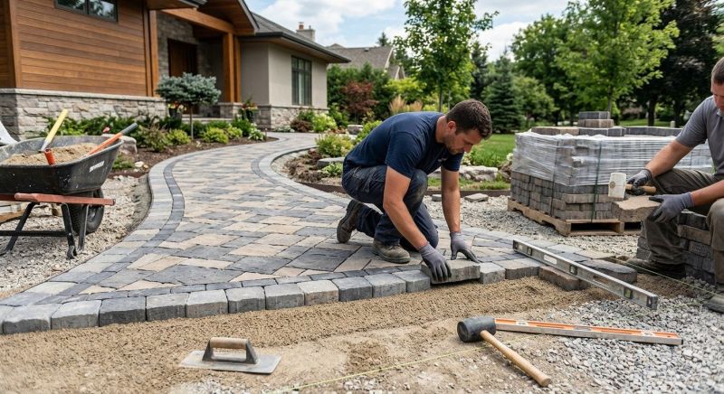 Cement Pavers Installation in Boston, MA