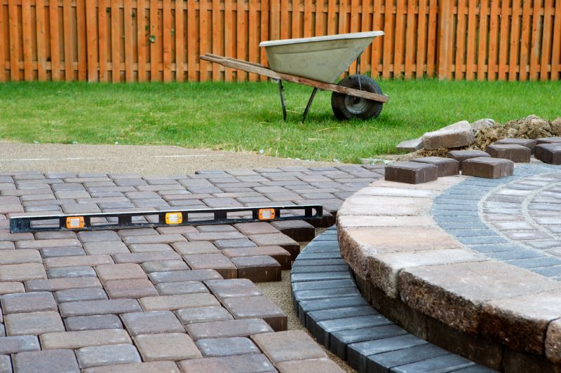 Patio Brick Installation in Fairfield County, CT