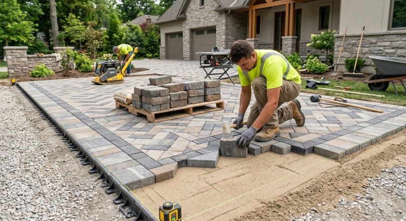 Porcelain Pavers Installation in Fairfield County, CT